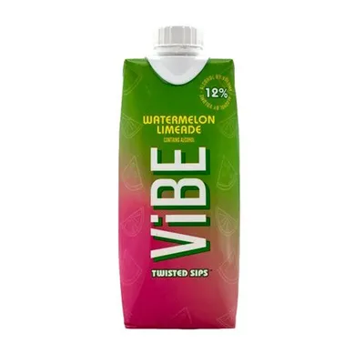 ViBE Twisted Sips Watermelon Limeade 500 mL