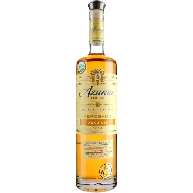 Azunia Tequila Reposado view 1
