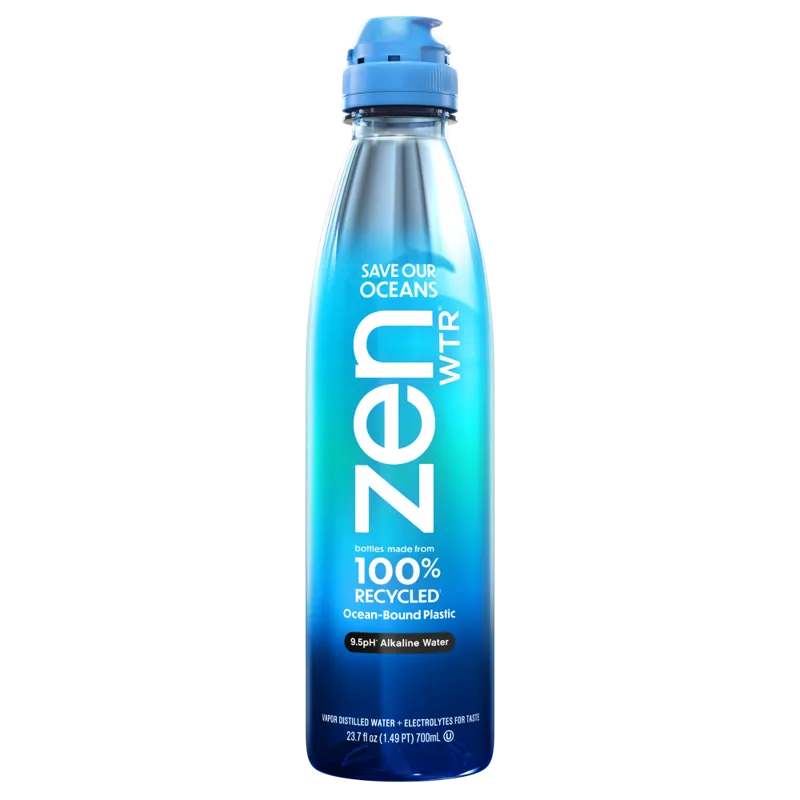 Zen Wtr 9.5 pH Vapor Distilled Water view 1