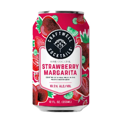 Craftwell Cocktails Wine Cocktail Strawberry Margarita 12oz