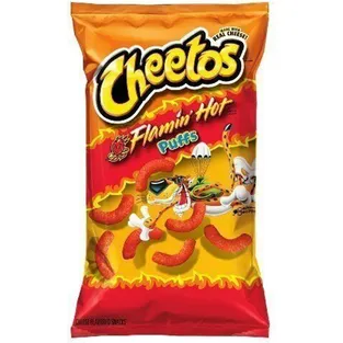 Cheetos Flamin Hot Puffs