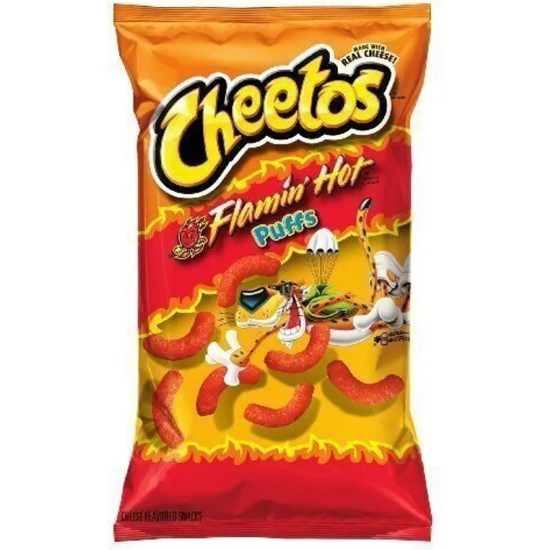 Cheetos Flamin Hot Puffs view 1
