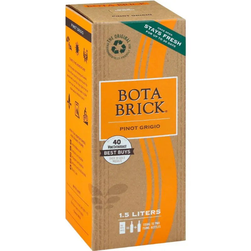 Bota Brick Pinot Grigio Box view 1