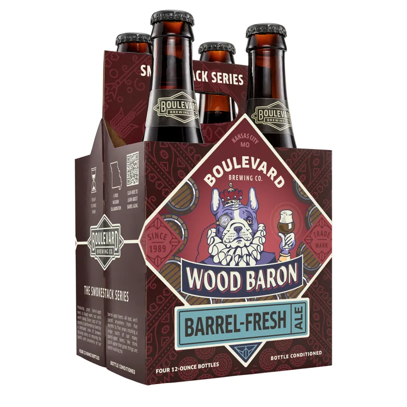 Boulevard Brewing Co. Wood Baron Barrel-Fresh Ale view 1