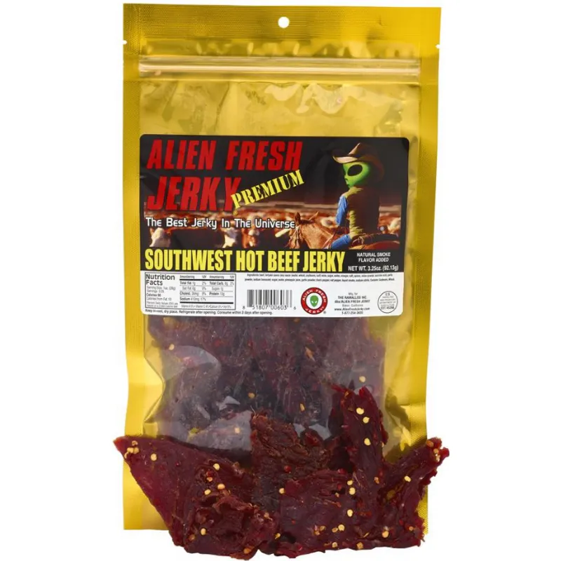 Alien Fresh Jerky Southwest Hot view 1