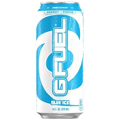 G Fuel Blue Ice Tub Energy Drink 16oz Container