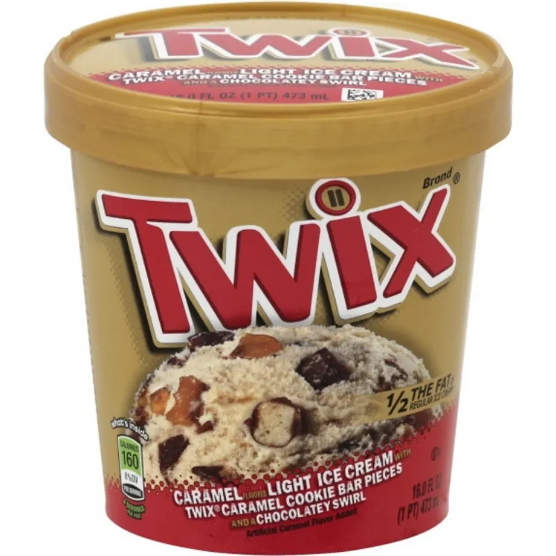 Twix Caramel Ice Cream view 1