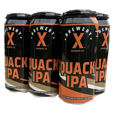 Brewery X Quack IPA 6 Pack 12oz