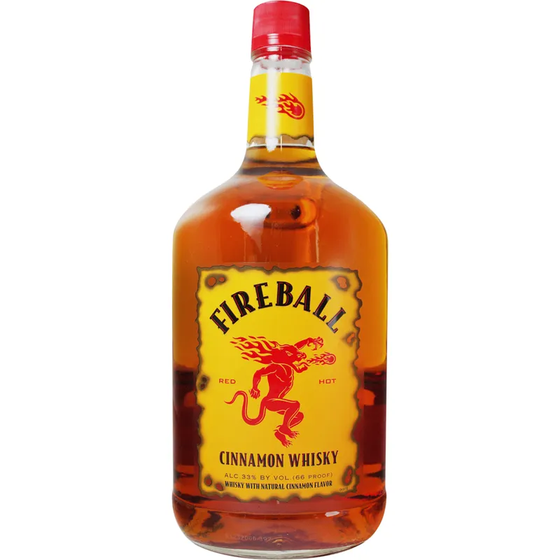 Fireball Cinnamon Whisky Plastic view 1