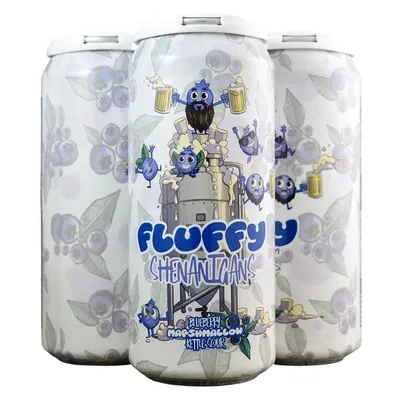 Temblor Fluffy Shenanigans Blueberry Marshmallow Kettle Sour Ale 16oz can