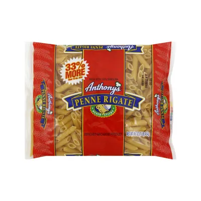 Anthony's Penne Rigate Pasta 16 oz Box