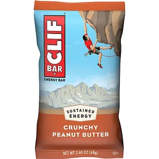 Clif Bar Energy Bar Crunchy Peanut Butter Organic Peanut Butter