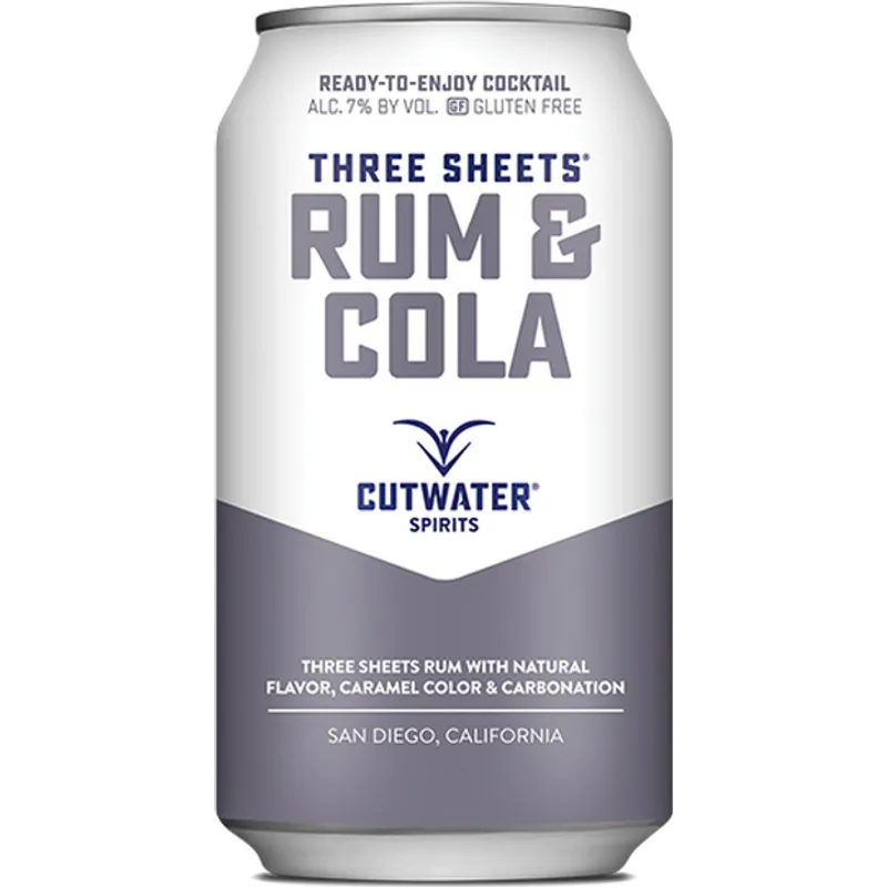 Cutwater Three Sheets Rum & Cola view 1