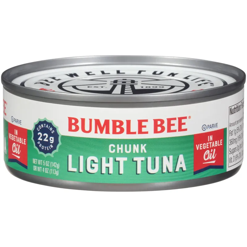 Bumble Bee Chunk Light Tuna in Vegetable Oil view 1