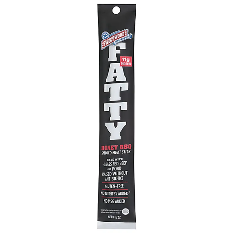 Sweetwood Fatty Honey BBQ Smoked Meat Stick Bag view 1