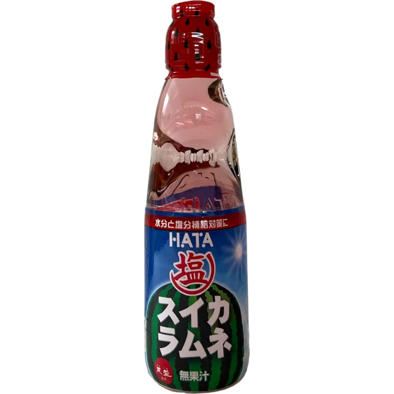 Hata Salt Watermelon Ramune Soda Japan Case Of 30 view 1