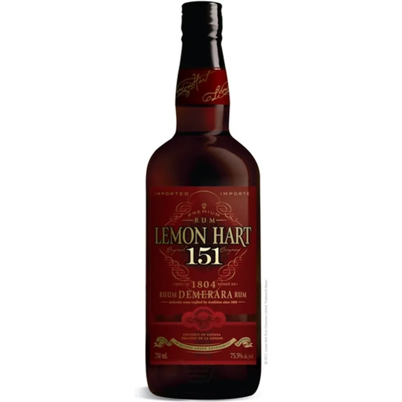 Lemon Hart 151 Rum view 1