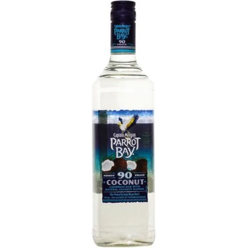Parrot Bay 90 Proof Coconut Rum Plastic view 1