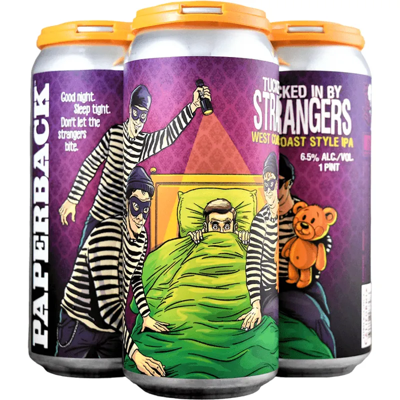 Paperback Brewing Tucked In By Strangers West Coast IPA view 1