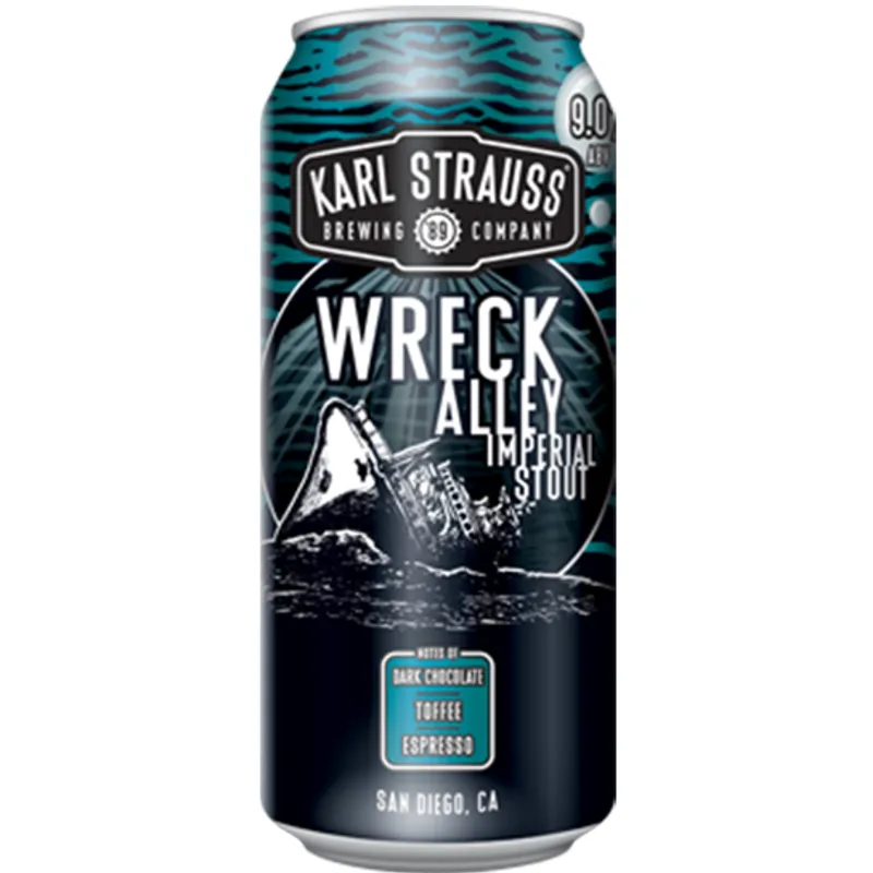 Karl Strauss Wreck Alley Imperial Stout view 1