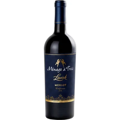 Menage a Trois Lavish Merlot 750mL