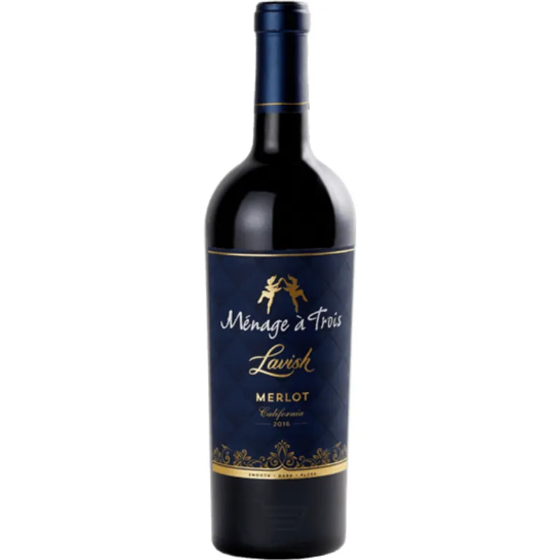 Menage A Trois Lavish Merlot view 1