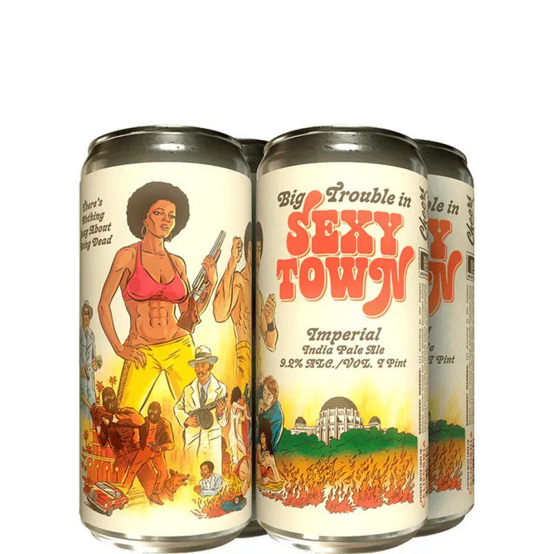 Paperback Brewing Big Trouble in Sexy Town Imperial Double IPA view 1