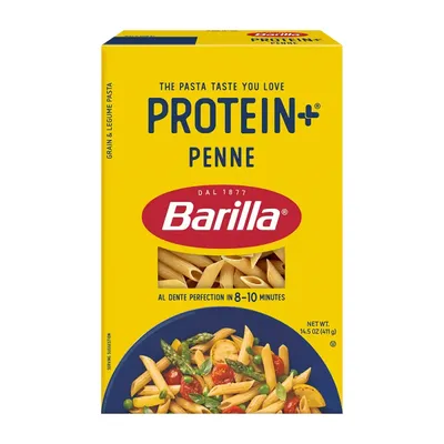 Barilla Protein+ Penne Pasta 14.5 oz Box