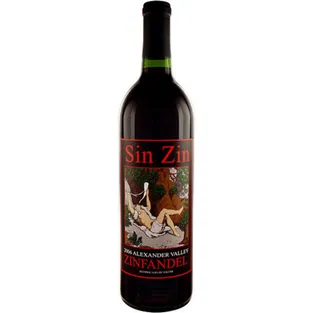 Sin Zin Alexander Valley Zinfandel
