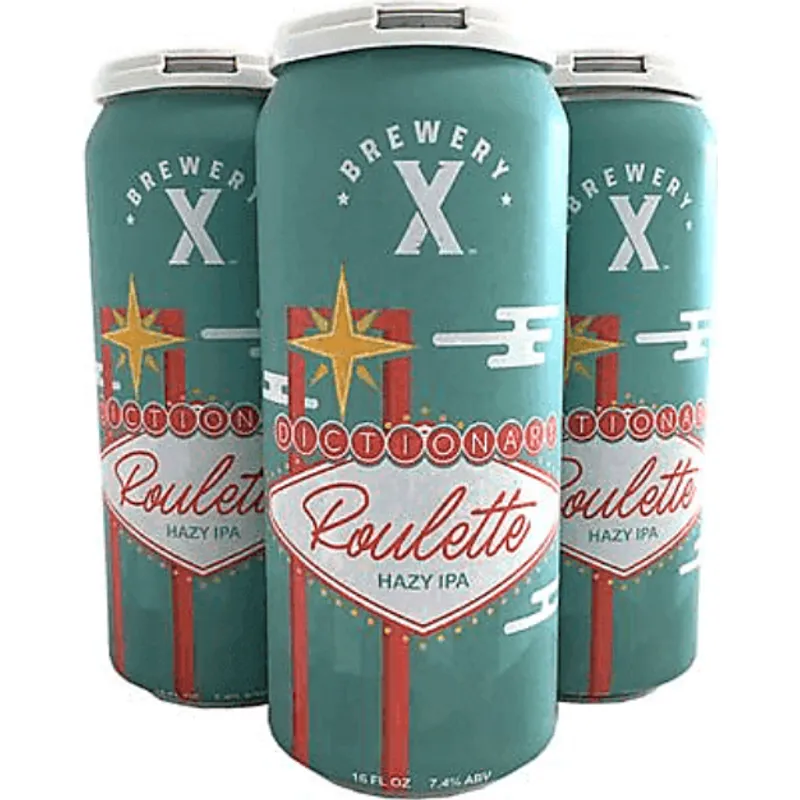 Brewery X Dictionary Roulette Hazy IPA view 1