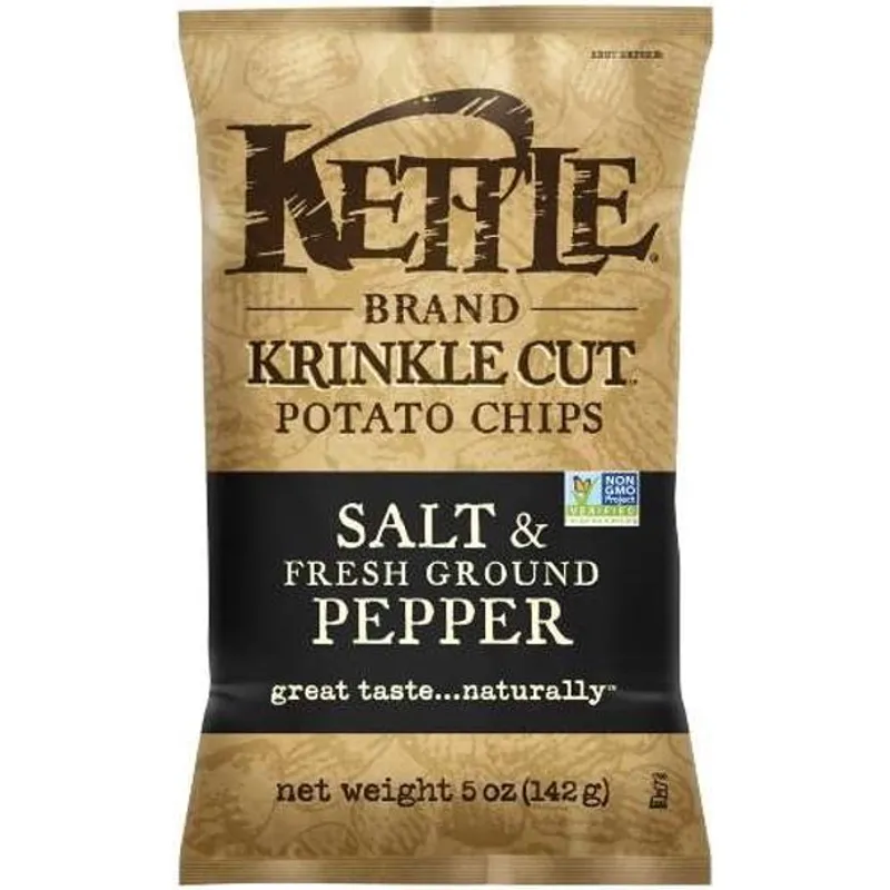 Kettle Brand Krinkle Cut Potato Chips view 1