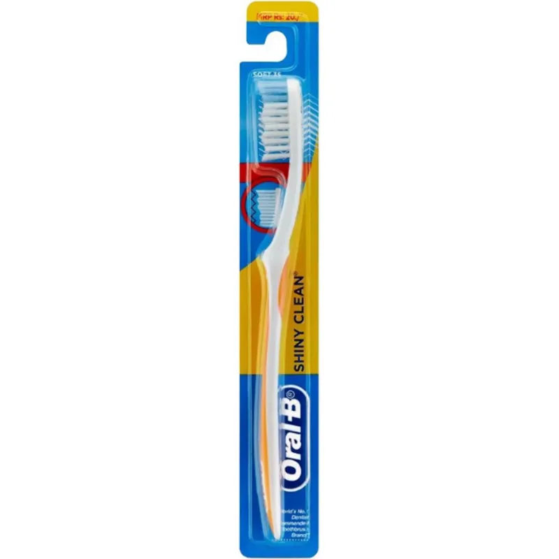 Oral-B Toothbrush Shiny Clean Soft view 1