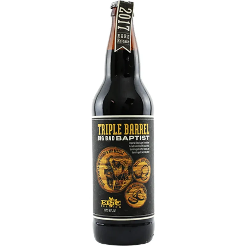 Epic Brewing Triple Barrel Big Bad Baptist Imperial Stout view 1