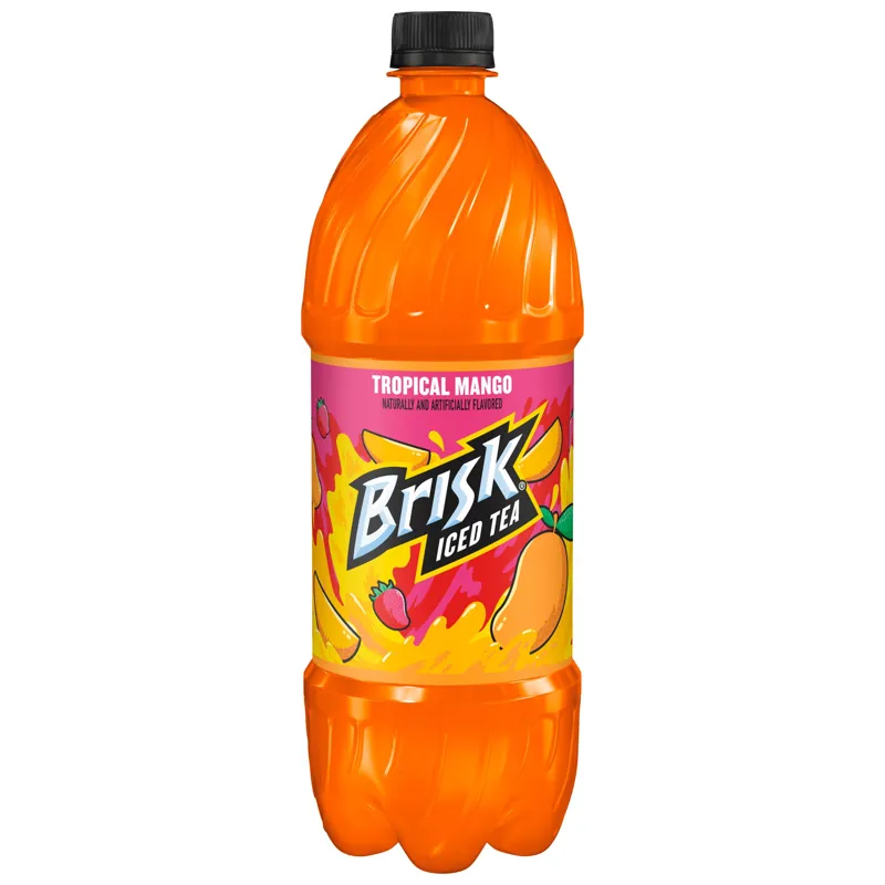 Brisk Tropical Mango Iced Tea view 1