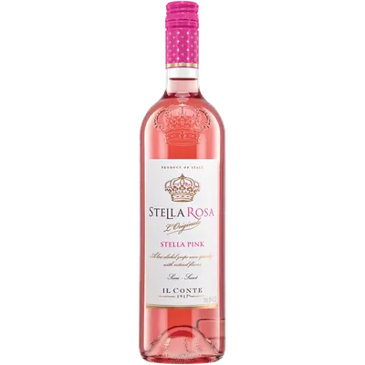 Stella Rosa L'Originale Stella Pink Strawberry Flavored Wine 750mL