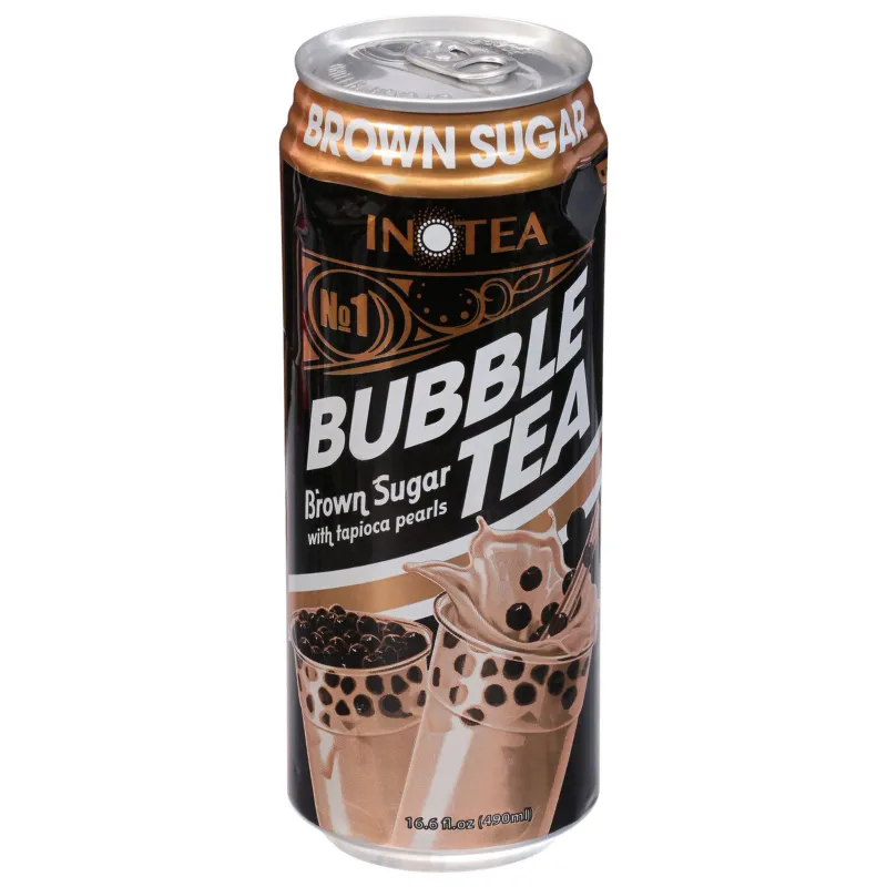 INOTEA Brown Sugar Bubble Tea with Tapioca Pearls view 1