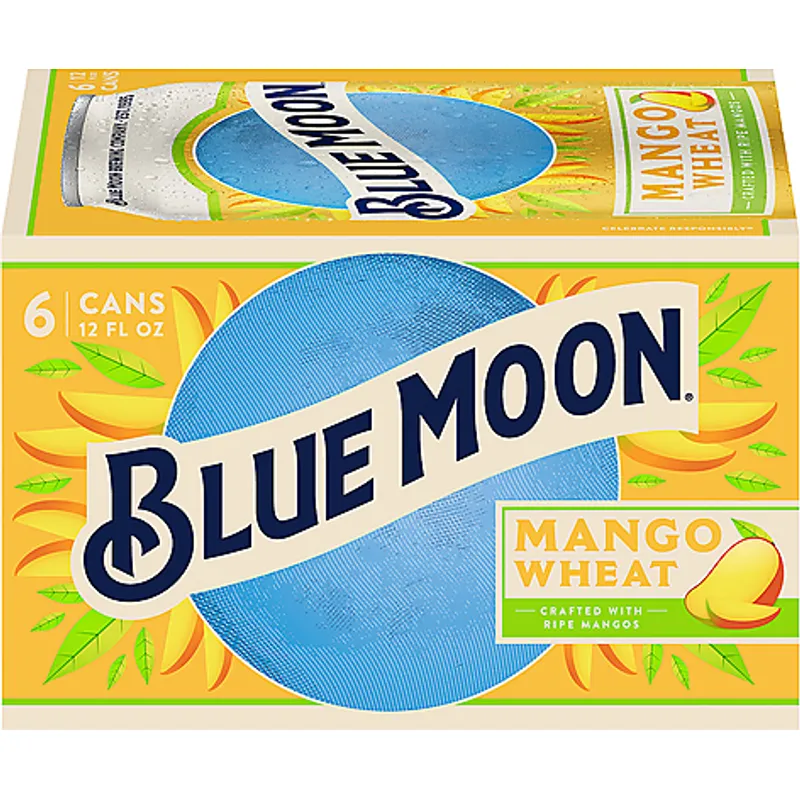 Blue Moon Mango Wheat Craft Beer view 1