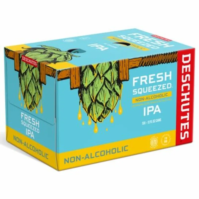 Deschutes Fresh Squeezed Non-Alcoholic IPA view 1