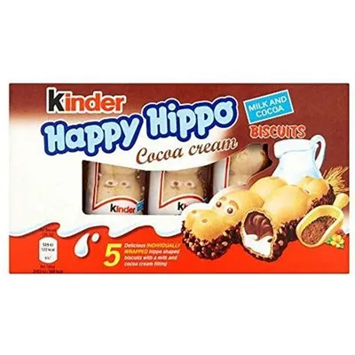 Kinder Happy Hippo Kakao 5-pack 103.5g Boxs