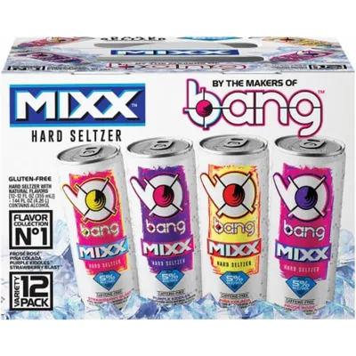 Bang Mixx Hard Seltzer 12x 12oz Cans