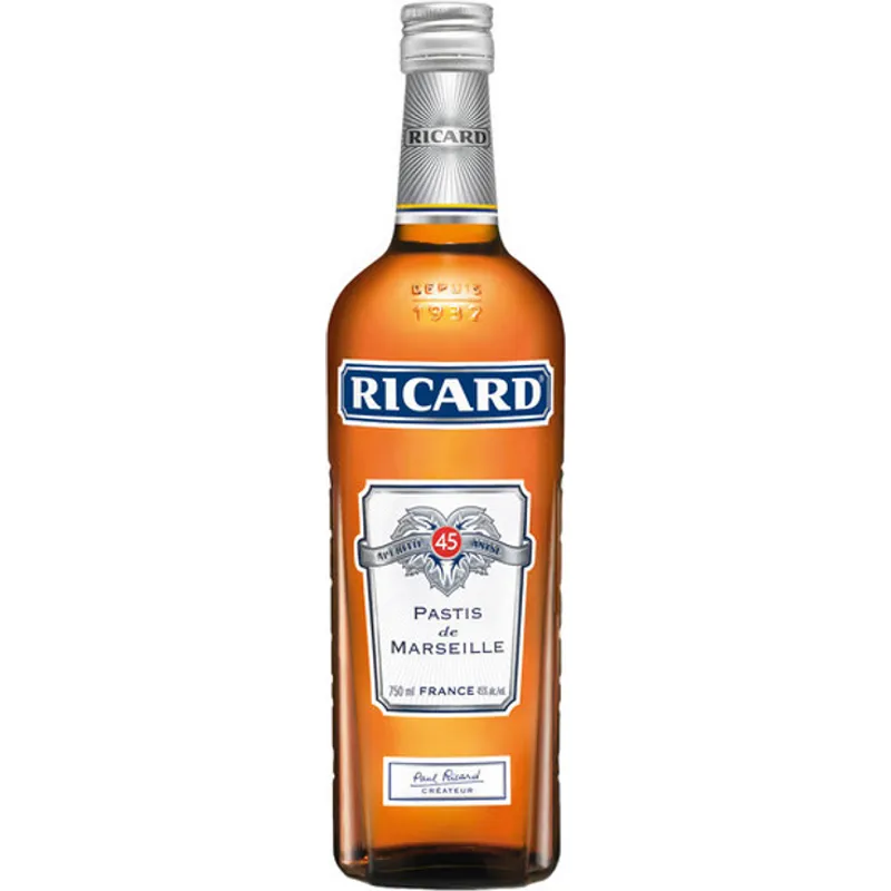Ricard Pastis Anise De Marseille Liqueur view 1