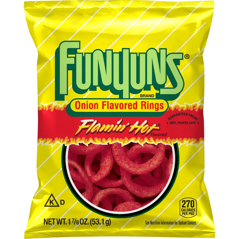 Funyuns Flamin' Hot Onion Flavored Rings view 1
