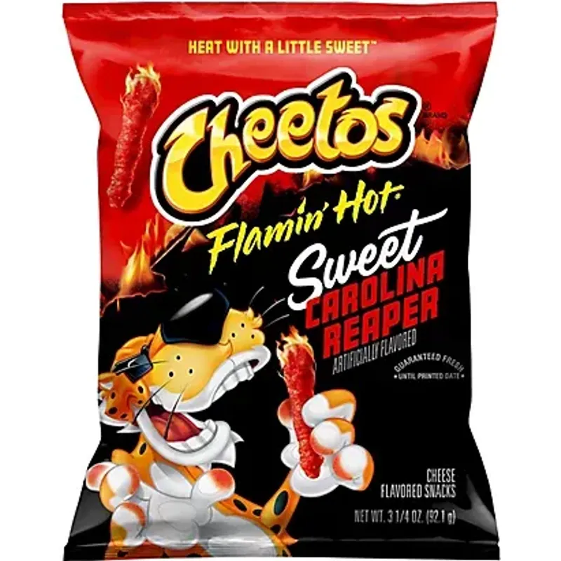 Cheetos Flamin' Hot Sweet Carolina Reaper Cheese Flavored Snacks view 1