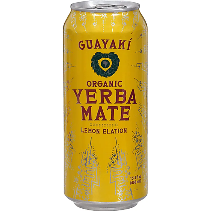 Guayaki Yerba Mate Lemon view 1