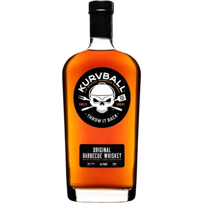 Kurvball The Original Barbecue Whiskey Flavored 750mL Bottle