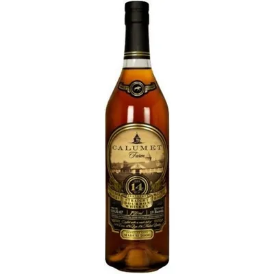 Calumet Farm Single Rack Black Kentucky Bourbon Whiskey 14 Year 750mL