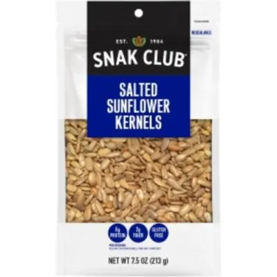 Snak Club Sunflower Kernels 7.5oz Pouch