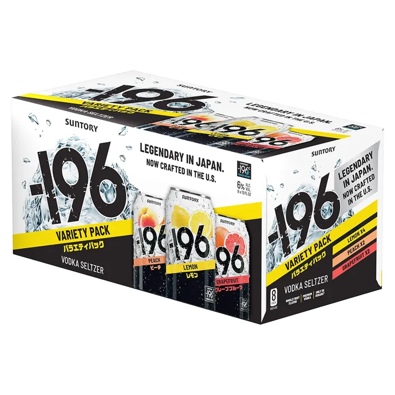 Suntory 196 Vodka Seltzer Variety view 1