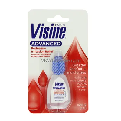 Visine Advanced Relief Eye Drops 8 oz Bottle
