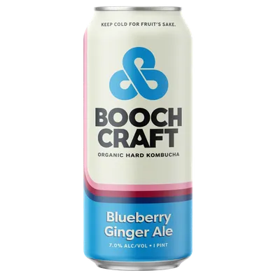 Boochcraft Blueberry Ginger Ale 16oz